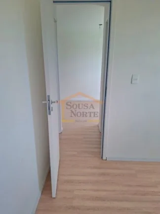 Imagem Apartamento novo com 53 m² de área útil, 2 dormitórios, sala para dois ambientes com sacada e vi...