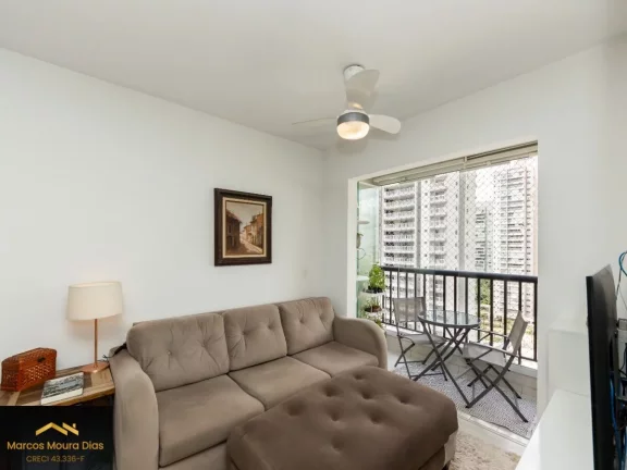 Imagem Apartamento à venda, 48 m2, 2 dormitórios, 1 vaga, varanda, Vila Anastácio, Edifício com Lazer