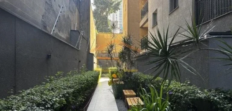 Imagem Apartamento de 29 m², totalmente mobiliado e decorado, entregue no modelo ?porteira fechada?. Conta...