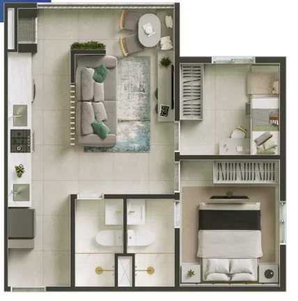Imagem APARTAMENTO RESIDENCIAL em São Paulo - SP, Chácara Califórnia