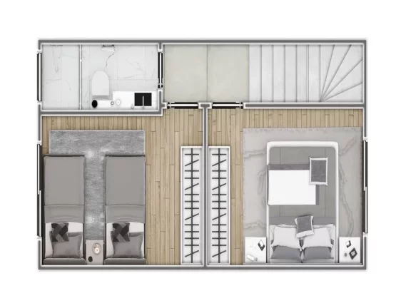 Imagem Casa com 2 dorms, Guilhermina, Praia Grande - R$ 315 mil, Cod: 1786