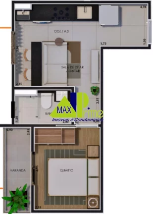 Imagem Imperdível! Apartamento à venda em São Paulo-SP, Vila Carmosina: 2 quartos, 1 sala, 1 banheiro, 45m² de área.