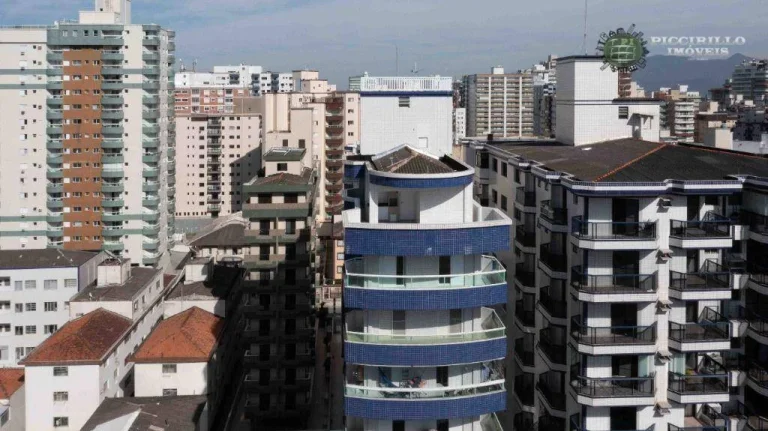 Imagem Cobertura com 3 dormitórios à venda, 145 m² por R$ 1.100.000,00 - Vila Guilhermina - Praia Grande/SP