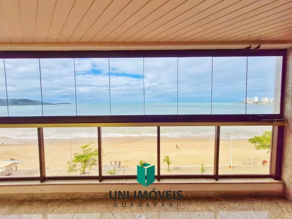 Apartamento beira mar 03 quartos sendo 02 suítes com 135m² a venda na Praia do Morro - Guarapari