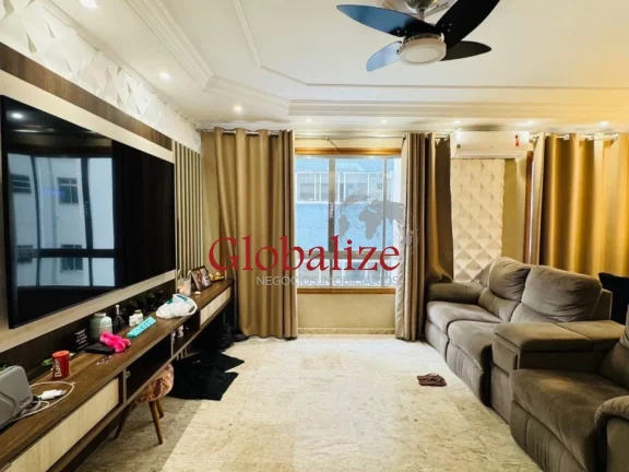 Imagem Apartamento à venda com 123m², 3 quartos, 1 suíte, 2 vagas, elevador por R$1.230.000,00 no Gonzaga em Santos