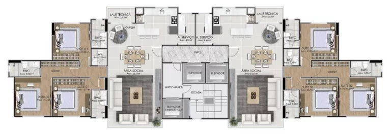 Imagem Exuberance Residence - Apartamento à venda no bairro Centro - Balneário Camboriú/SC