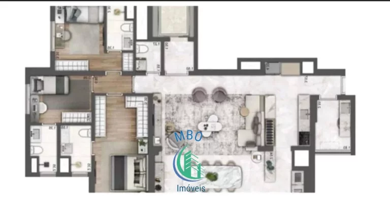 Imagem Apartamento com 3 quartos, à venda em São Paulo, Jardim Aurélia