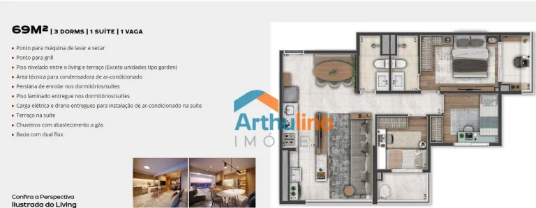 Imagem Apartamento com 2 dormitórios à venda, 40 m² por R$ 336.150,00 - Vila Guilhermina - São Paulo/SP