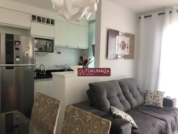 Imagem Apartamento com 3 quartos à venda, 64 m² por R$ 410.000 - Vila Rio de Janeiro - Guarulhos/SP