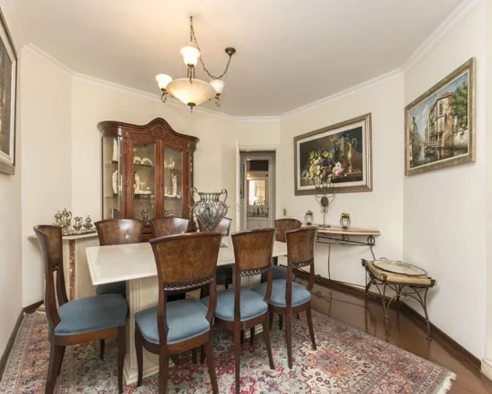 Imagem Apartamento amplo com living, sacada, lavabo, 3 quartos sendo 2 suítes, wc social, cozinha, área d