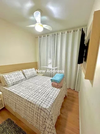 Imagem 2 quartos, vista piscina, sol da manhã, vaga garagem e lazer completo no Mochuara. Conforto e segurança em andar alto!