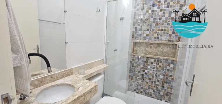 Imagem Flat a venda ou aluguel Anual em Juquehy - Piso Térreo, 1 dormitório, sala e cozinha, 1 Vaga, piscina coletiva, 50m² construída | Juquehy Imobiliária