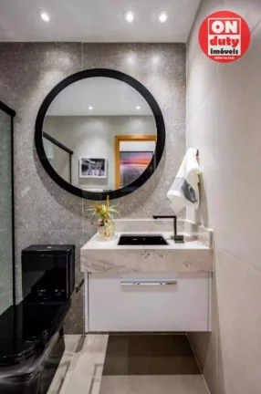 Imagem Apartamento com 3 quartos à venda, 89 m² por R$ 760.400 - Encruzilhada - Santos/SP