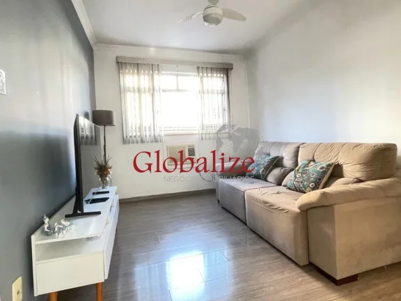 Imagem Apartamento à venda com 60m², 2 quartos, vaga demarcada por R$459.000,00 no Embaré em Santos