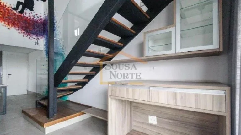 Imagem Cobertura 150m², 2 pavimentos, 3 dormitórios, 3 banheiros, armários planejados, sala de estar, sa...