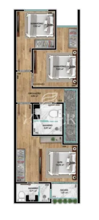 Imagem Casa Geminada com 3 quartos à Venda, Iririú - Joinville