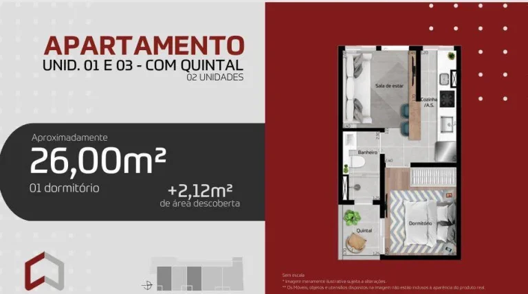 Imagem Lançamento - Apartamentos de 1 e 2 dormitórios em Guaianazes