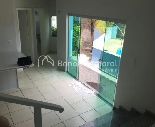 Imagem Descubra o equilíbrio perfeito entre conforto, lazer e segurança nessa linda casa de 180 m² const...