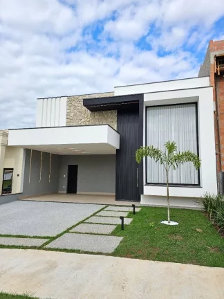 Imagem Casa térrea pronta para morar com 3 suítes à venda, 198 m² por R$ 1.690.000 - Condomínio Fechado - Indaiatuba/SP