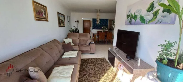 Imagem Apartamento com 3 dormitórios à venda, 105 m² por R$ 580.000,00 - Ocian - Praia Grande/SP