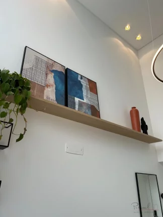 Imagem Excelente Apartamento sendo 2 dormitórios sendo uma suíte, banheiro social, cozinha conjugada a sa...