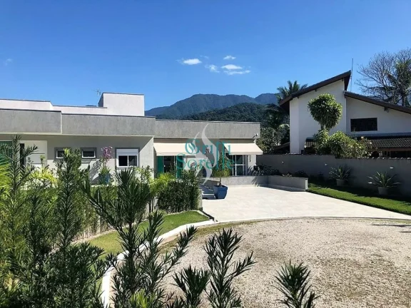 Imagem Casa à Venda em condomínio Fechado, Mobiliada, em Horto Florestal - Ubatuba/SP..