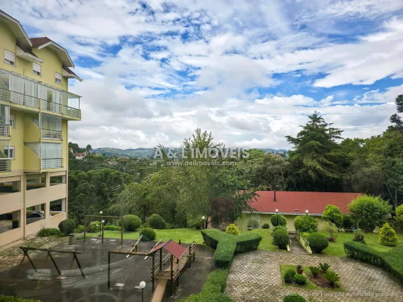 Imagem Apartamento Campos do Jordão | Morro do Elefante, Lareira e Vista