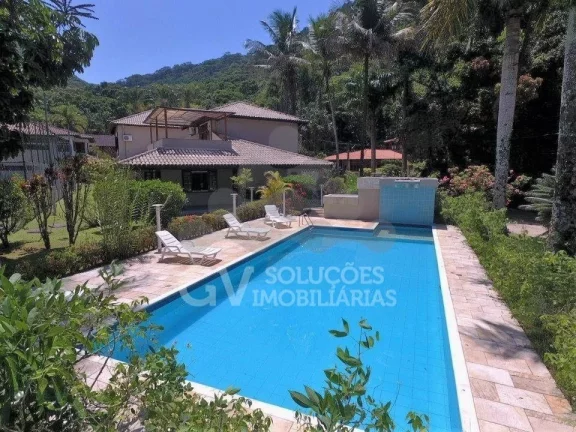 Imagem Casa com 5 suítes para venda, para venda e locação temporada - Condomínio Recanto da Lagoinha - Ubatuba/SP