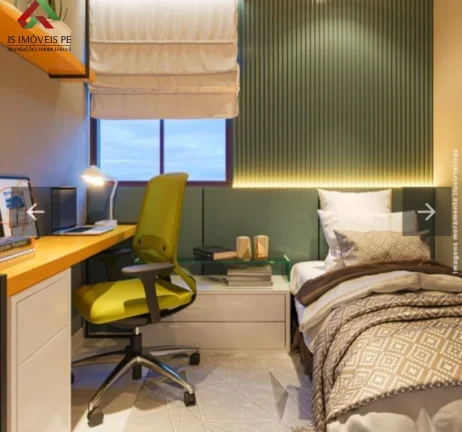 Imagem Apartamento à venda na Madalena, Recife-PE: 2 quartos, 1 suíte, sala dois ambientes, 2 banheiros, garagem e 58,06m². Imperdível oportunidade!
