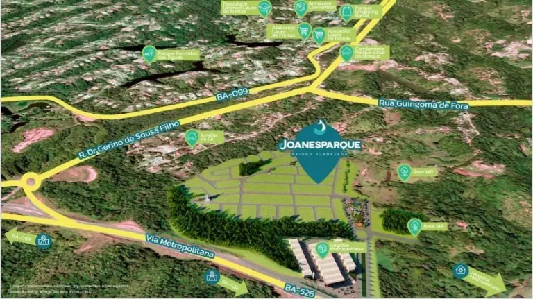 Imagem Lotes Exclusivos em Lauro de Freitas com Infraestrutura completa de lazer!