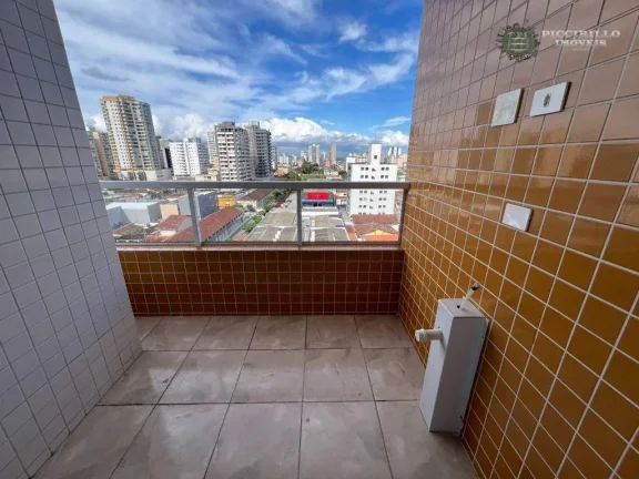 Imagem Apartamento com 2 dormitórios à venda, 60 m² por R$ 438.000,00 - Boqueirão - Praia Grande/SP