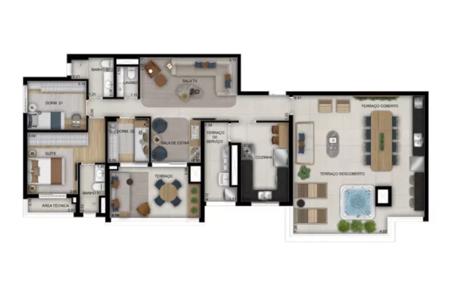 Imagem Comprar apartamento com 3 dormitórios em Tatuapé São Paulo SP