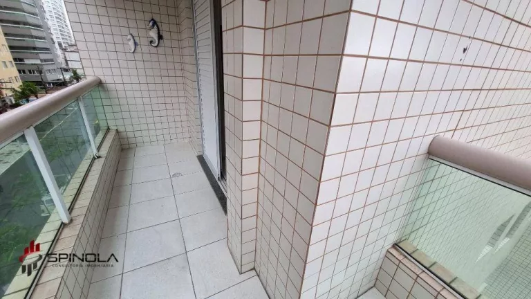 Imagem Apartamento com 1 dormitório à venda, 52 m² por R$ 352.000,00 - Tupi - Praia Grande/SP