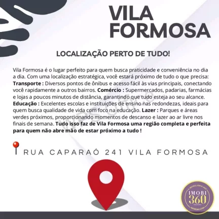 Imagem APTOS NA VILA FORMOSA EM OBRAS, COM 2 DORMITÓRIOS , VARANDA E VAGAS DE GARAGENS.