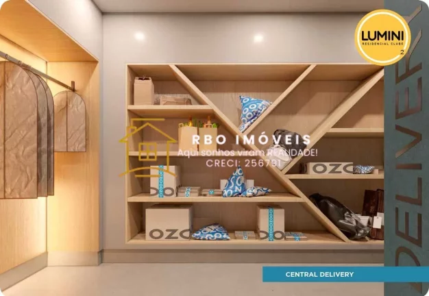 Imagem LUMINI RESIDENCIAL CLUBE 2 - Carapicuíba 1 e 2dormitórios de 28,40m² a 40m²