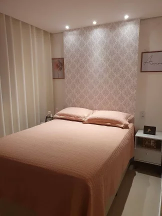 Imagem Apartamento com 2 dormitórios à venda, 40 m² por R$ 215.000,00 - Vila Lutécia - Santo André/SP