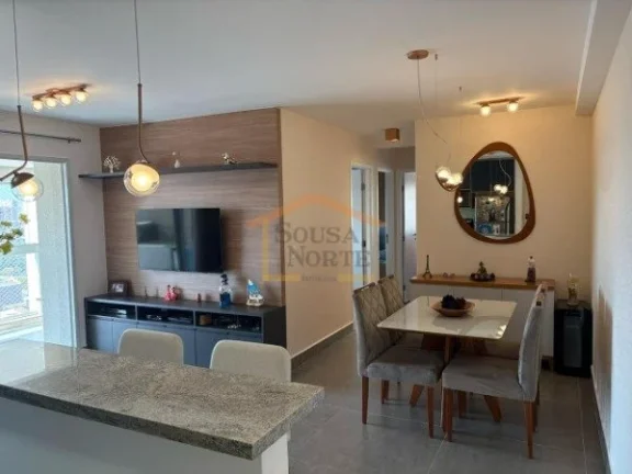 Imagem Apartamento de 87 m², com 3 dormitórios, sendo 1 suite,1 banheiro social, andar alto, recém-entre...