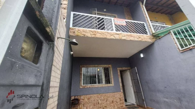 Imagem Sobrado com 2 dormitórios à venda, 76 m² por R$ 380.000,00 - Vila Caiçara - Praia Grande/SP