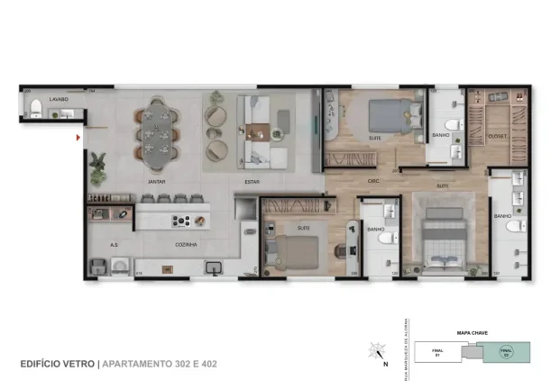 Imagem Vetro - Apartamento à venda no bairro São Lucas - Belo Horizonte/MG