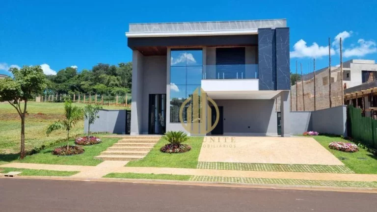 Imagem Casa Sobrado com 3 dormitórios e 3 suítes à venda, 305 m² por R$ 3.200.000 - Alphaville III - Ribeirão Preto/SP