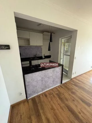 Imagem Apartamento com 2 dormitórios para alugar, 59 m² por R$ 2.930,00/mês - Picanco - Guarulhos/SP