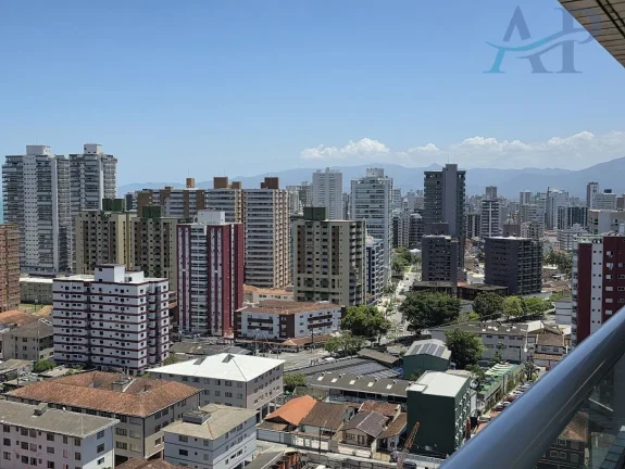 Imagem Apartamento em Praia Grande com Piscina na Varanda