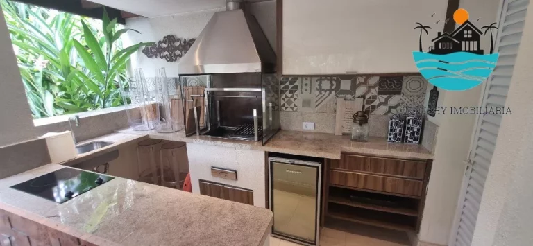 Imagem Raízes de Juquehy - Casa para Aluguel de Temporada - 4 suítes, acom. 10 pessoas, área gourmet coberta, Tênnis, piscina, sauna| Juquehy Imobiliária