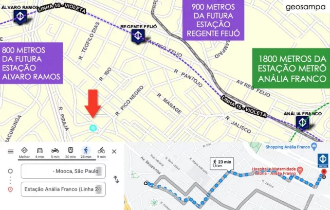 Imagem Terreno a Venda no bairro Mooca - São Paulo, SP