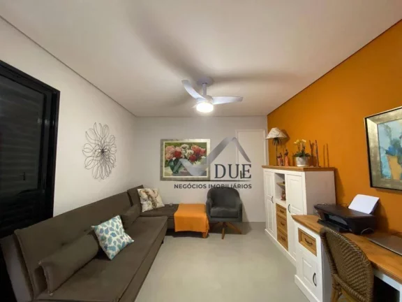 Imagem Apartamento com 3 quantos à venda, 125 m² por R$ 1.300.000 - Pompéia - Santos/SP
