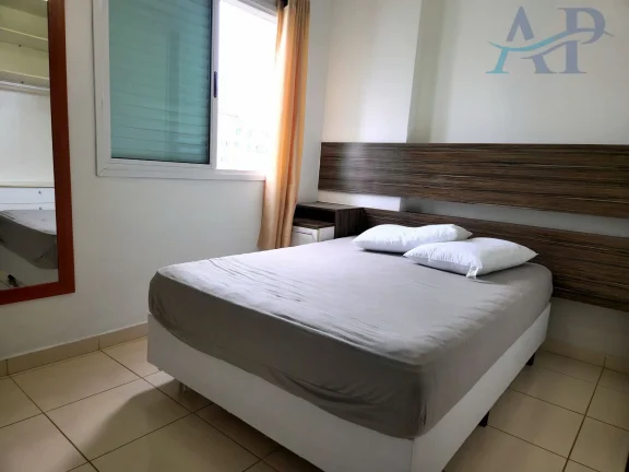 Imagem Apartamento com 2 Dormitórios e Vista Mar na Aviação em Praia Grande