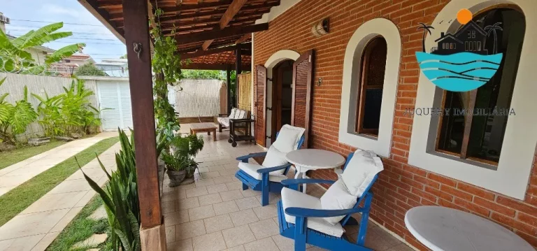 Imagem Casa para temporada em Juquehy - Lado direito, 200m da praia, 4 dorm. 1 suíte, piscina, churrasqueira, 3 vagas.| Juquehy Imobil