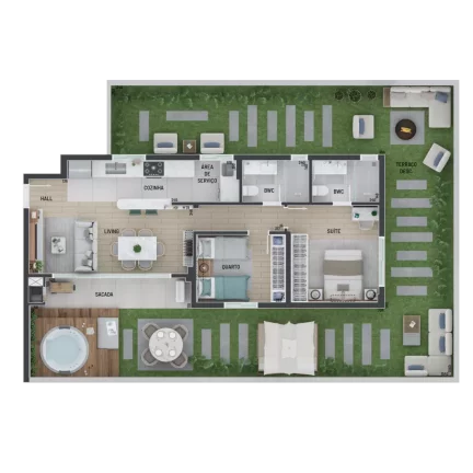 Imagem Saint Maartan - Breve Lançamento - Apartamento à venda no bairro Portão - Curitiba/PR
