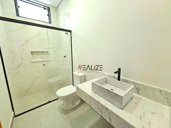 Imagem Casa nova e moderna com 3 dormitórios à venda, 107 m² por R$ 749.000 - Jardim Bom Sucesso - Indaiatuba/SP