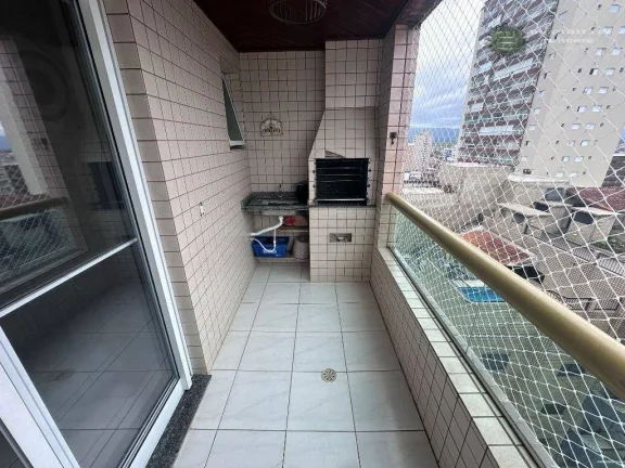 Imagem Apartamento com 1 dormitório à venda, 51 m² por R$ 409.000 - Aviação - Praia Grande/SP